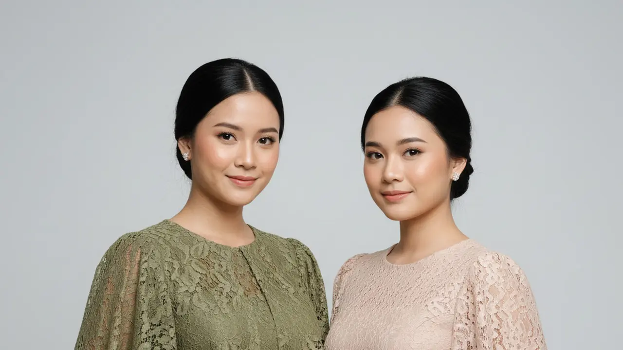 Model Kebaya Lengan Balon Modern untuk Anak Muda. Gemini