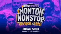 Nonton Gratis Tayangan beIN Sports Melalui Vidio, 25 April Hingga 1 Mei 2022 Mendatang. (Sumber : dok. vidio.com)