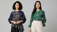 8 Model Atasan Batik Wanita Lengan Balon yang Trendy, Temukan Padu Padan yang Elegan