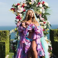 Tahun 2017 ini Beyonce melahirkan bayi kembarnya yakni Sir Carter dan Rumi. (instagram.com/beyonce)