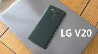 Ilustrasi LG V20, perangkat ini bukan desain final V20 (Sumber: YouTube)