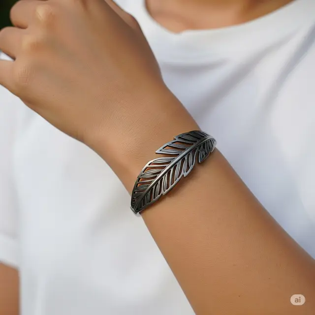 Model Gelang Daun. Foto: Gemini