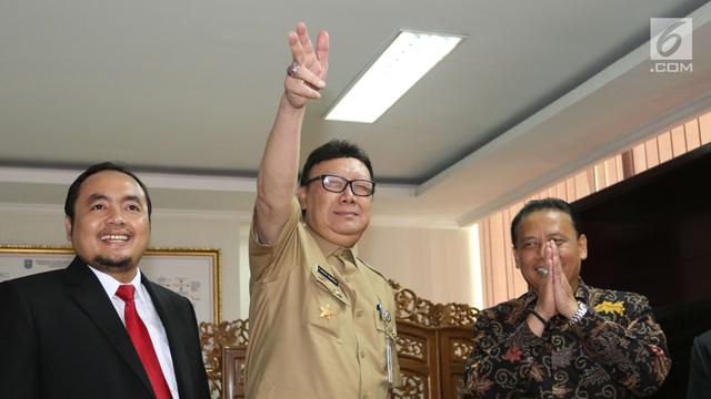 Cek Kesiapan Pilkada Serentak 2018, Mendagri Sambangi Kantor Bawaslu