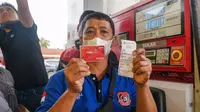 Penggunaan fuel card 2.0 untuk solar subsidi di Kabupaten Kutai Kartanegara mulai di berlakukan. (Liputan6.com)