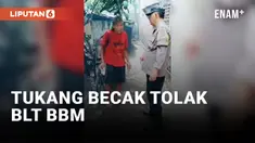 Viral! Tukang Becak Tolak Bantuan Pemerintah