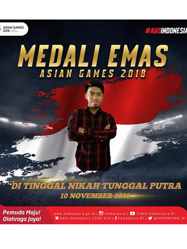 Kelewat Kreatif, Begini Aksi Warganet Ikut-Ikutan Menang Medali Emas Asian Games