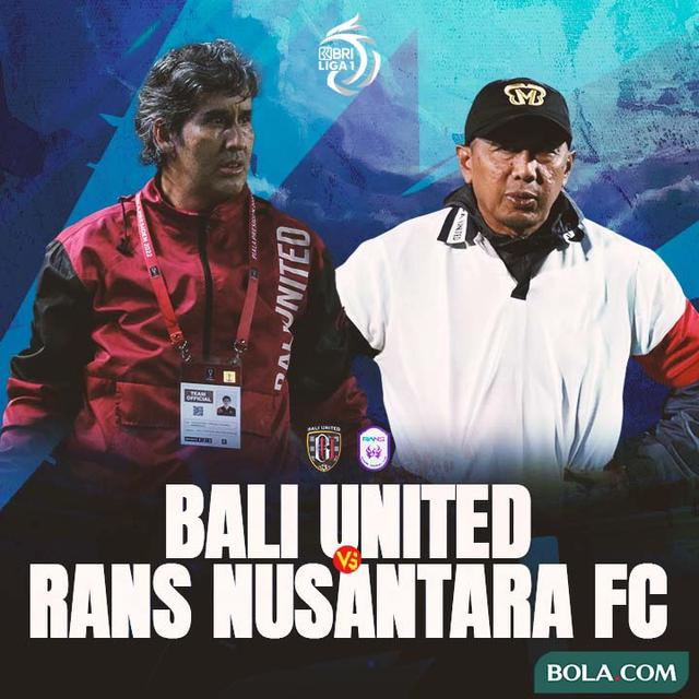Liga 1 - Duel Pelatih - Bali United Vs RANS Nusantara FC