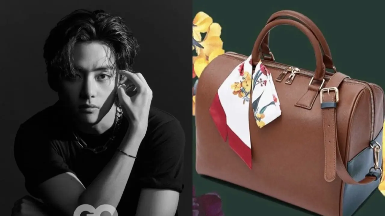 Tas Boston Bisu yang dirancang oleh V BTS terjual habis dalam 1 detik