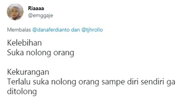 7 Curhatan Netizen Soal Kelebihan dan Kekurangan Diri Ini Bikin Tepuk Jidat