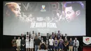 Indonesian Basketball League (IBL) resmi mengawali musim kompetisi IBL GoPay 2026 melalui konferensi pers pembukaan musim IBL 2026 di kawasan Senayan, Jakarta, Selasa (6/1/2026). (Bola.com/M Iqbal Ichsan)