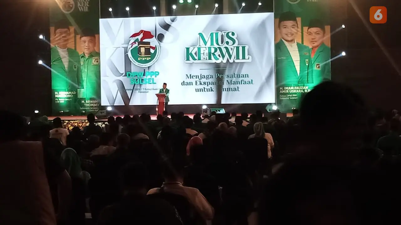 Muskerwil PPP Sulsel (Liputan6.com/Fauzan )