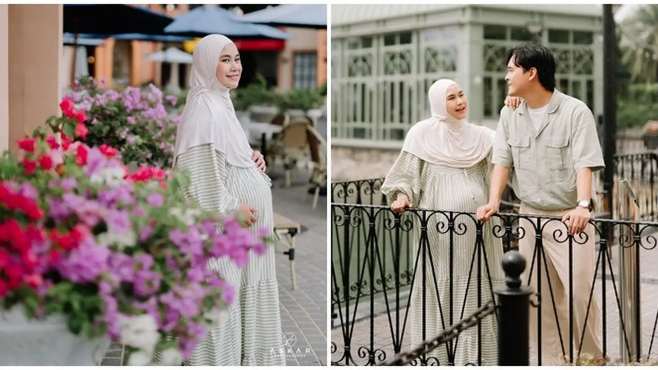 6 Potret Maternity Shoot Outdoor Anisa Rahma di Thailand, Baby Bump Makin Besar