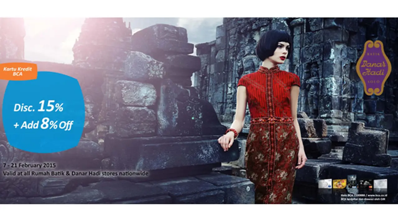 Nikmati Diskon Spesial Belanja Batik Danar Hadi Dengan BCA