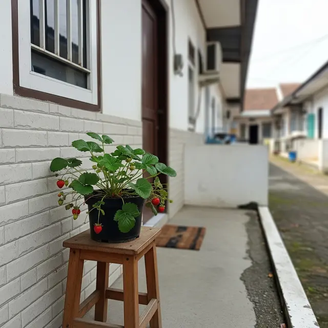 Tanaman Buah Mini Cocok untuk Rumah Subsidi Tanpa Halaman