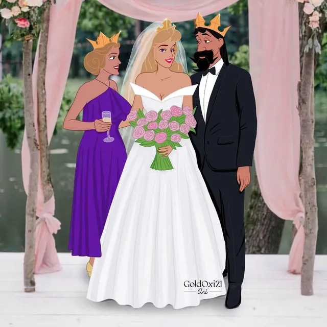 6 Foto Editan Tokoh Disney Bareng Orang Tua Ini Unik Banget, Bak Sungguhan