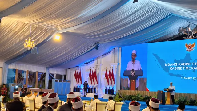 Prabowo Gelar Buka Puasa Bersama Kabinet Merah Putih di Istana, Dihadiri UAH