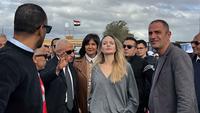 Kunjungi Perbatasan Rafah, Angelina Jolie Soroti Krisis Kemanusiaan Gaza di Tengah Musim Dingin
