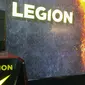 Penampakan Lenovo Legion YZ20 Tower di acara peluncuran, Kamis (29/3/2018). Liputan6.com/ Tommy Kurnia