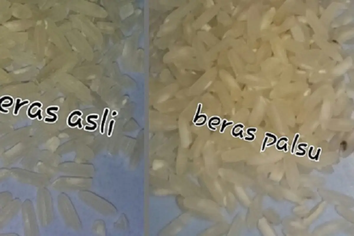 Ibu Rumah Tangga Ini Terbukti Kena Tipu Beras Plastik