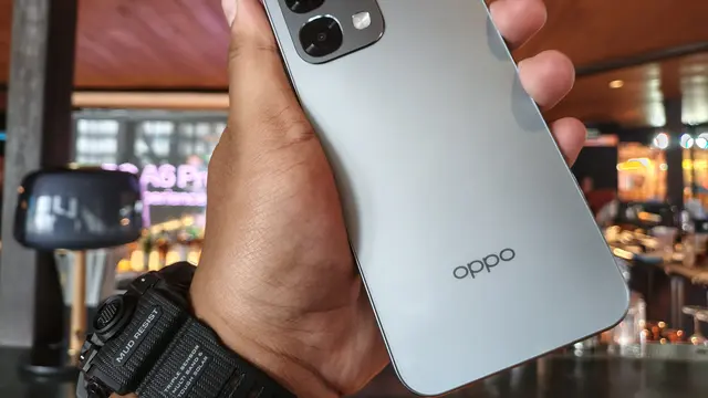 Oppo A6 Pro series saat acara peluncuran di Jakarta.