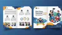 7 Contoh Pamflet Hari Guru 2025, Desain Menarik dan Informatif untuk Apresiasi Pahlawan Pendidikan