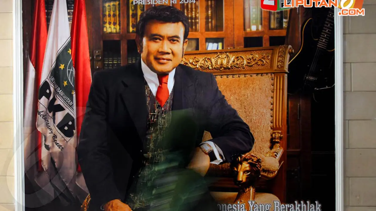 [FOTO] Suara PKB Tak Cukup, Rhoma Irama Jadi Cawapres