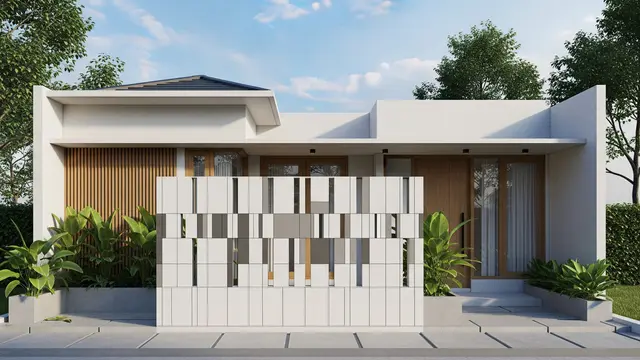 Roster Rumah Minimalis Modern yang Jadi Tren 2026 Model Keramik Motif Sederhana