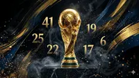 Ilustrasi statistik Piala Dunia 2026. (Foto by Gemini AI)