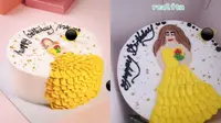 Tak Sesuai Ekspektasi, 7 Potret Bento Cake Ini Bikin Ikut Ngelus Dada. (Sumber: TikTok/licellagrc)