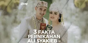 Apa saja fakta menarik pernikahan Ali Syakieb dan Margin Wieheerm? Yuk, cek info selengkapanya di video di atas!