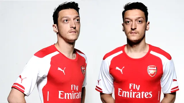 Ilustrasi Mesut Ozil