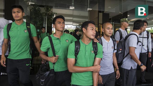 Latihan Timnas Indonesia
