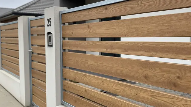 Model Pagar Rumah dari Kayu dan Kawat yang Murah