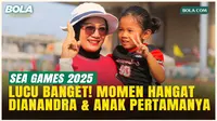 Gemas! Momen Hangat Dianandra Bersama Anak Pertamanya usai Persembahkan Emas SEA Games 2025