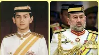Potret Raja Malaysia, Sultan Muhammad V, saat masih muda (kiri). (dok. Instagram @koleksi_sultanmuhammadv/https://www.instagram.com/p/BosbK3GgIru/Henry