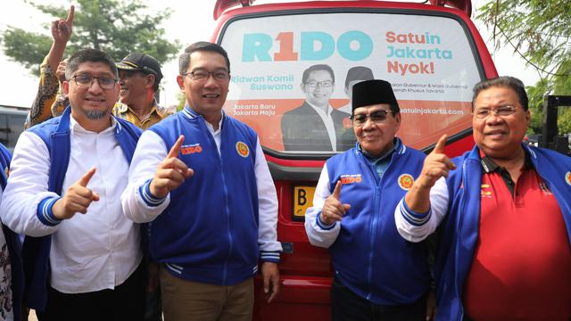 Ridwan Kamil-Suswono mendapatkan dukungan dari sopir angkutan umum di wilayah Jakarta Utara