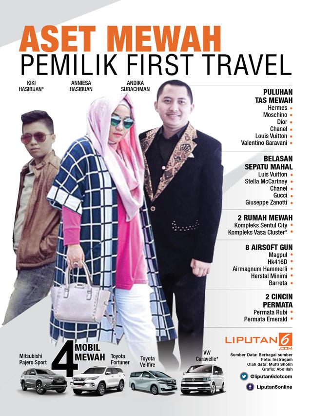 Aset Mewah Pemilik First Travel