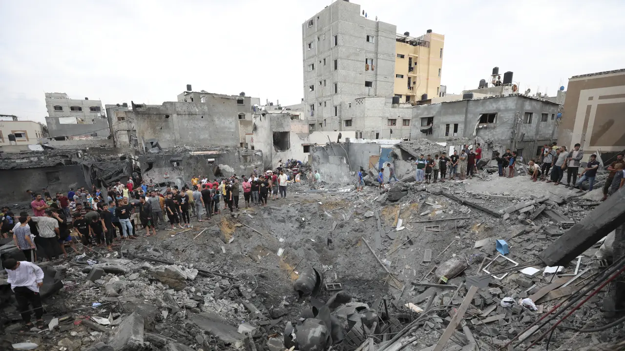 Ribuan Jenazah Tertimbun Reruntuhan Bangunan di Gaza