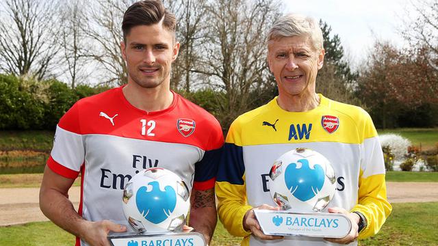 Olivier Giroud dan Arsene Wenger