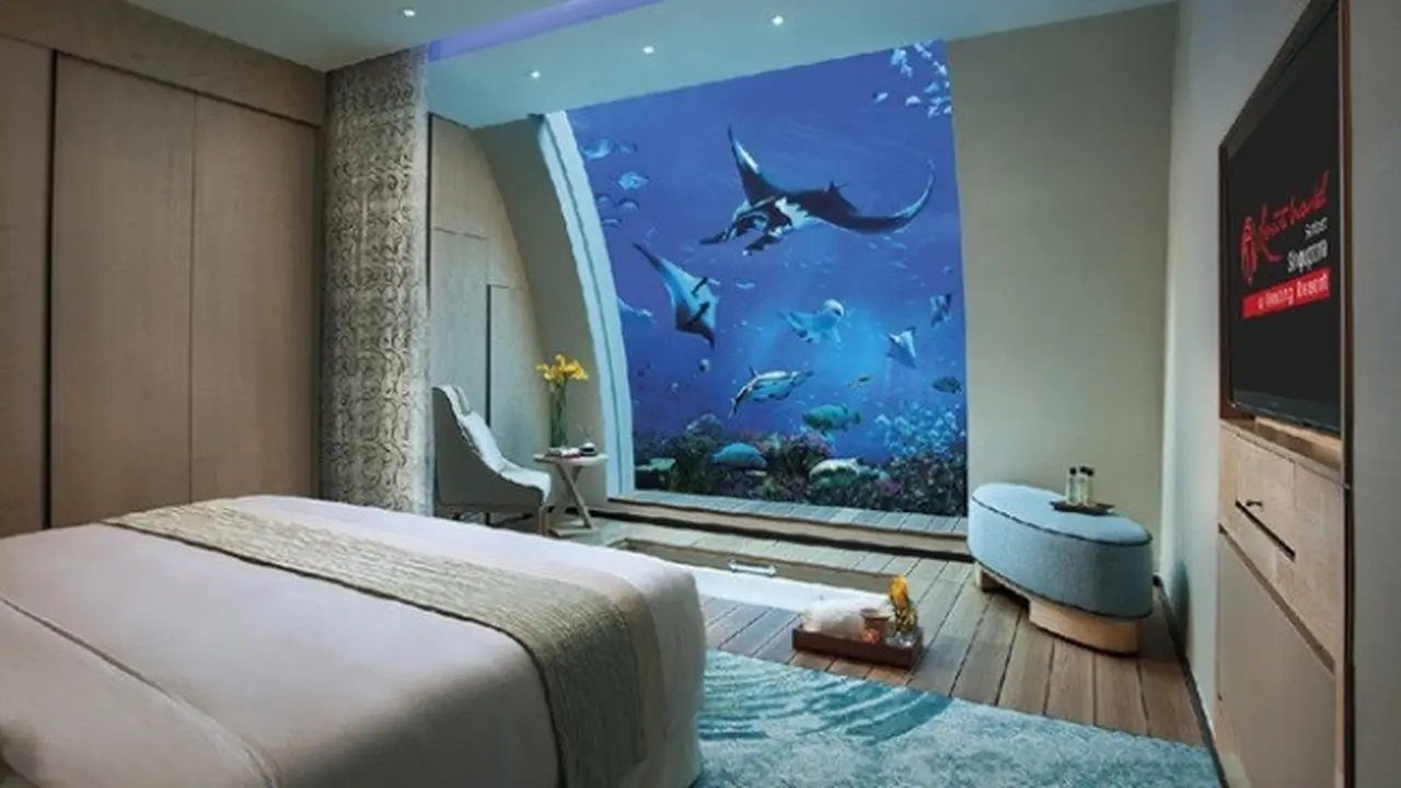 Asik, Tidur di Bawah Laut dan Atas Pohon di Resorts World Sentosa