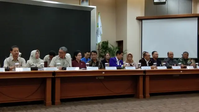 Kementerian Kesehatan mengadakan konferensi pers terkait kondisi tenaga kesehatan usai kerusuhan di Wamena, Papua (Liputan6.com/Giovani Dio Prasasti)
