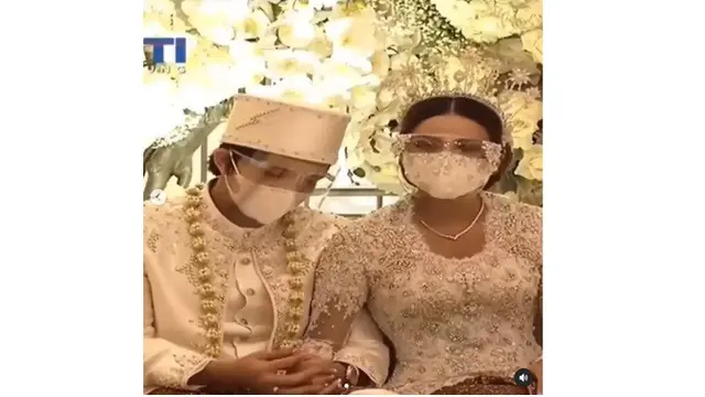 7 Potret Akad Nikah Atta Halilintar dan Aurel Hermansyah, Usung Adat Jawa