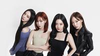 Intip seperti apa warna rambut pilihan member aespa agar tampil lebih ekspresif (mise en scene)