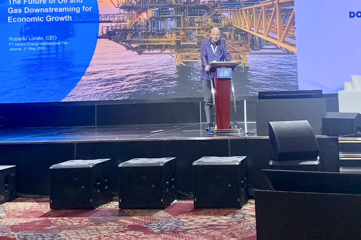 CEO Medco Energi, Roberto Lorato memuji perkembangan hilirisasi pada sektor energi Indonesia yang menghadirkan peluang ekonomi.