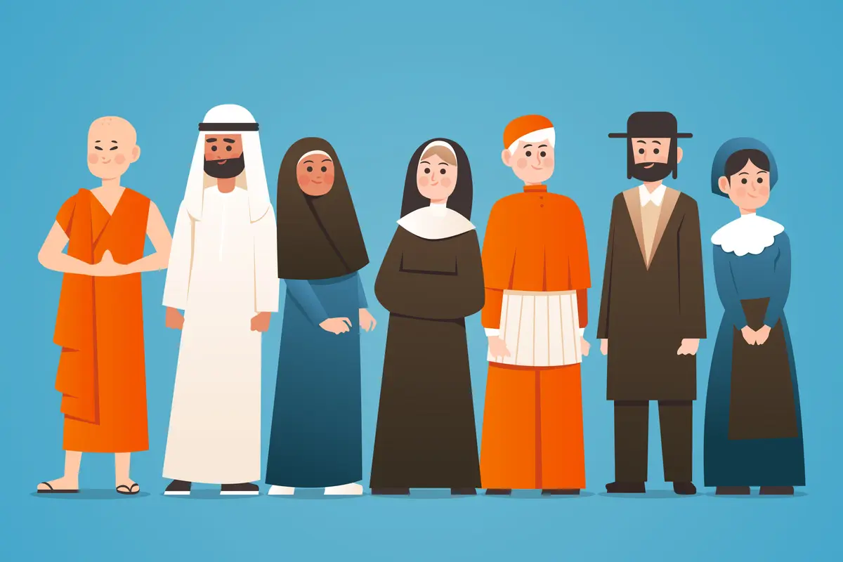 Ilustrasi agama, toleransi