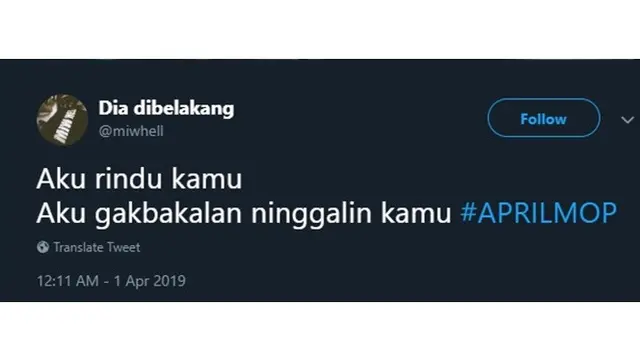 April Mop Trending, Tanggapan Netizen Kocak Abis