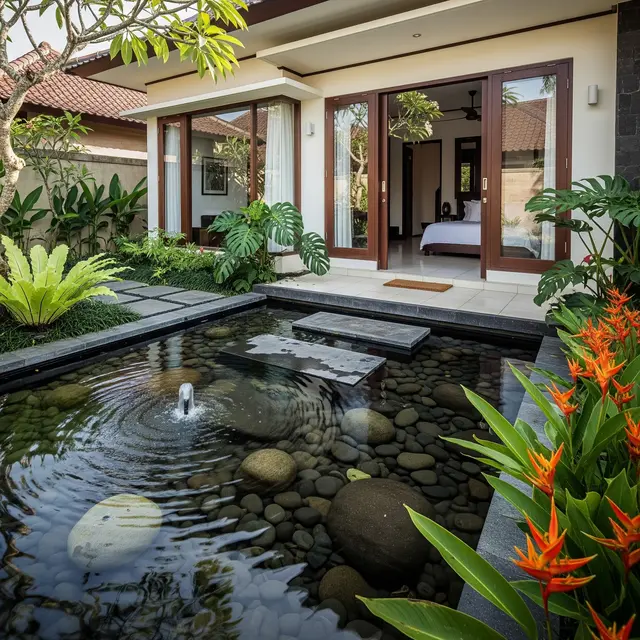 Desain Rumah Kecil Tapi Punya Nuansa Resort