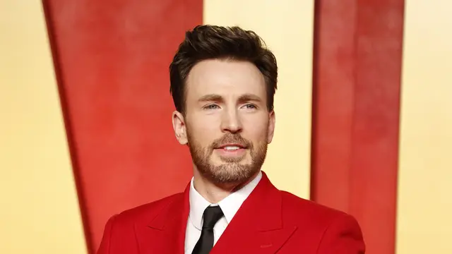 Chris Evans. (Michael TRAN / AFP)