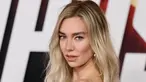 Vanessa Kirby menata rambut pirang panjangnya menjadi ikal tergerai di bawah bahunya. (Theo Wargo/Getty Images/AFP)