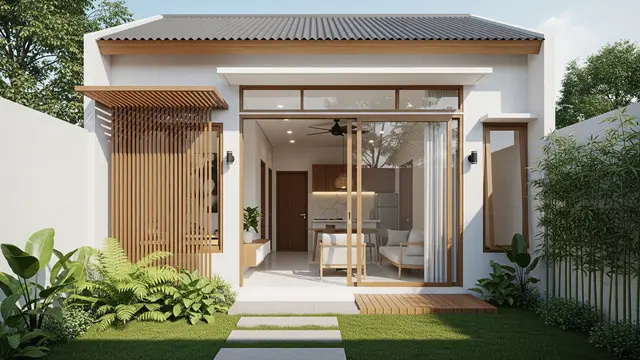 8 Model Rumah Mungil tapi Punya Jendela Besar, Terlihat Lapang dan Stylish Meski Lahan Terbatas